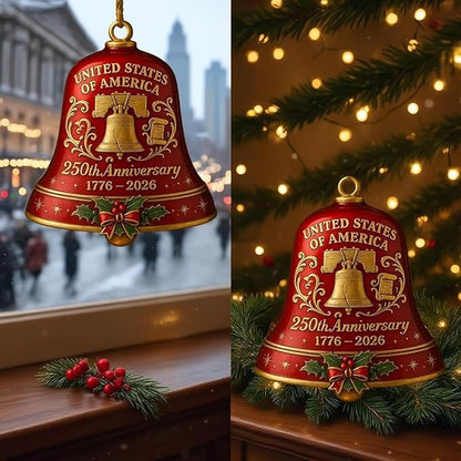 🌟Proudly made in Texas, USA🔔United States 250th Anniversary Bell