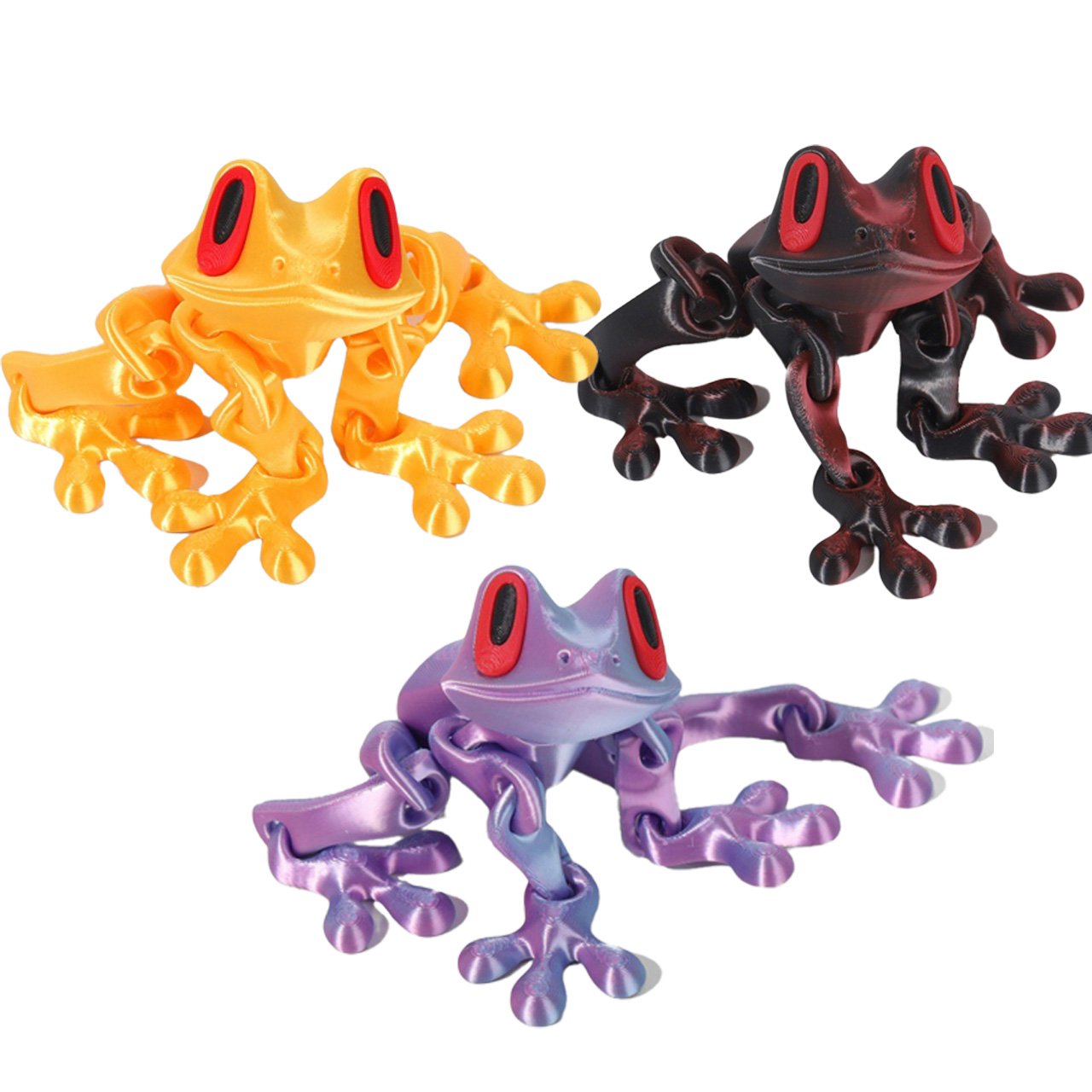 🔥Limited Time 49% Off✨3D Printed Magnet Frog Toy