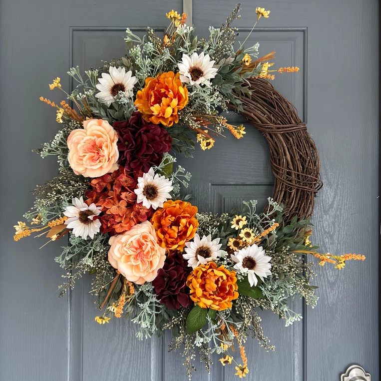 💐Autumn Glow Wreath