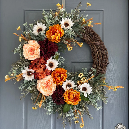 💐Autumn Glow Wreath