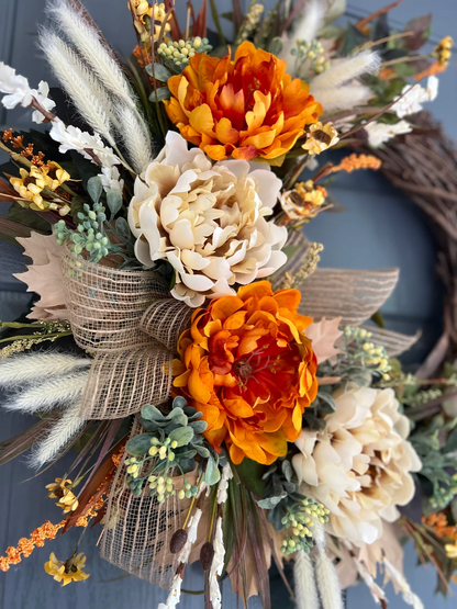 💐Autumn Glow Wreath