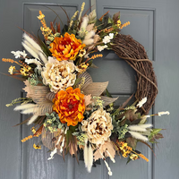 Fall Hydrangea Wreath