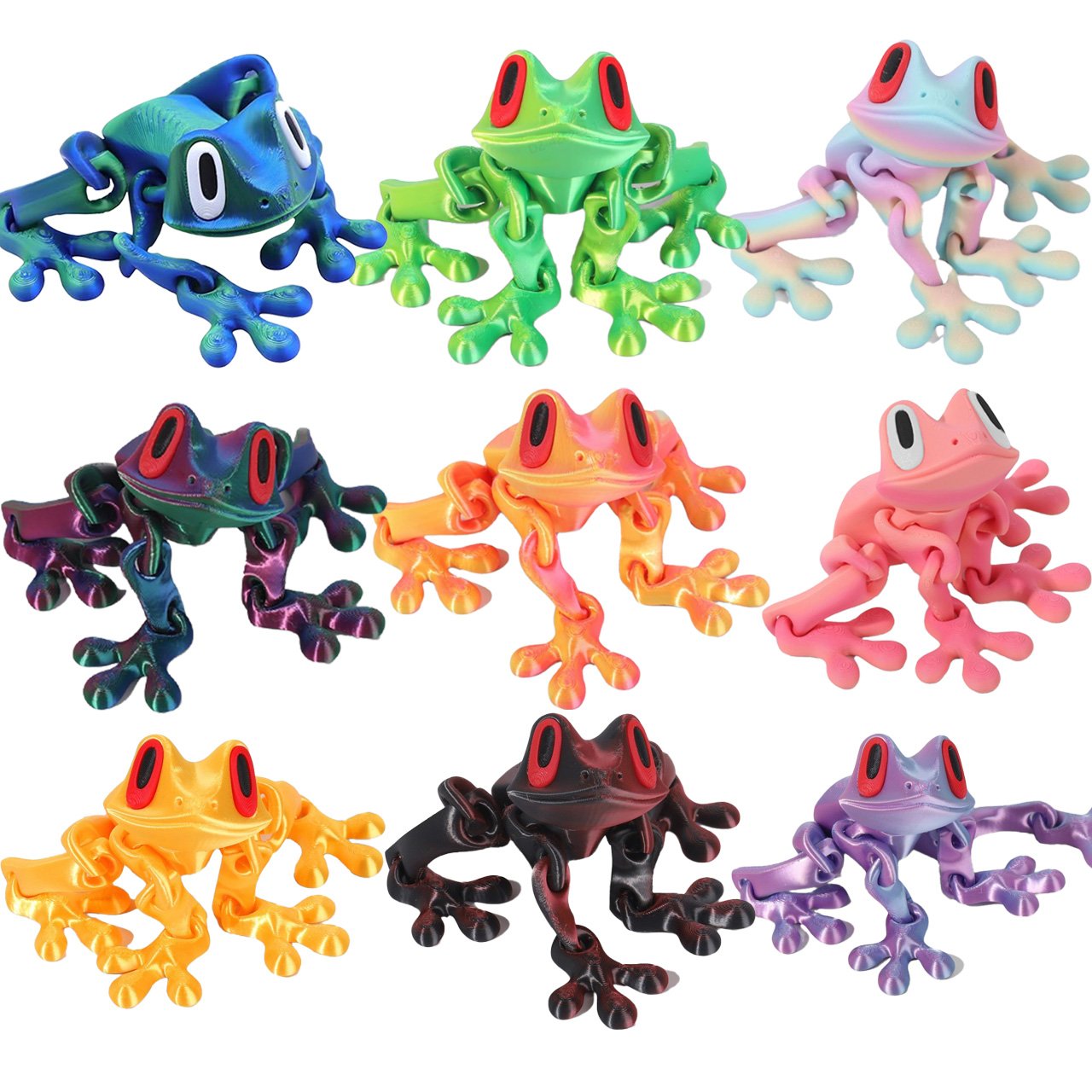 🔥Limited Time 49% Off✨3D Printed Magnet Frog Toy