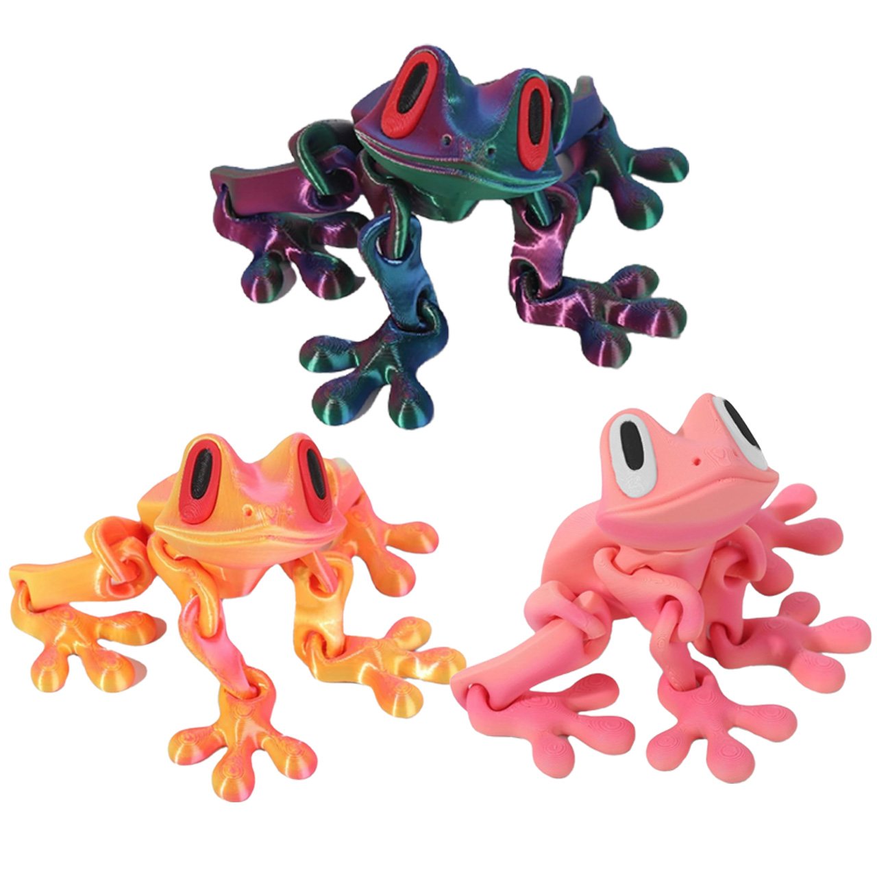 🔥Limited Time 49% Off✨3D Printed Magnet Frog Toy