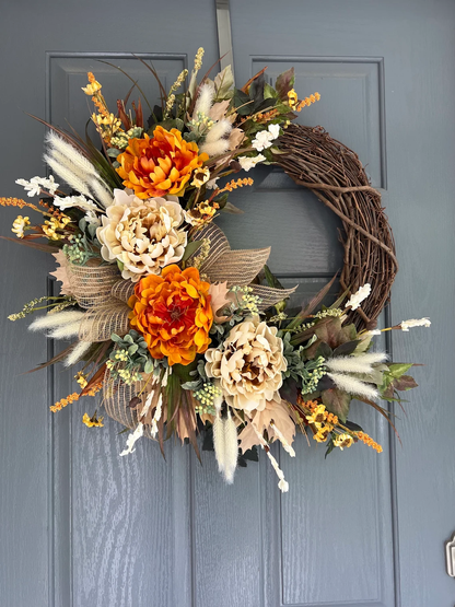 💐Autumn Glow Wreath