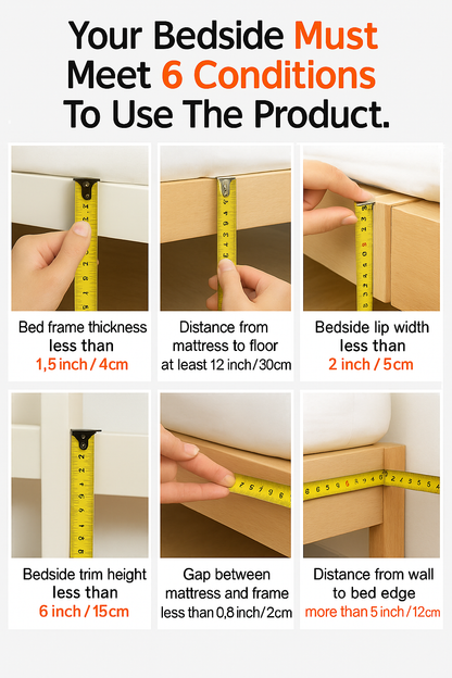 🐾CuddleNest Bedside Cat Hammock