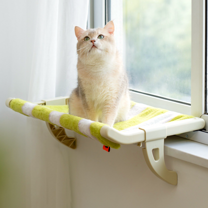 🐾CuddleNest Bedside Cat Hammock