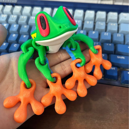 🔥Limited Time 49% Off✨3D Printed Magnet Frog Toy