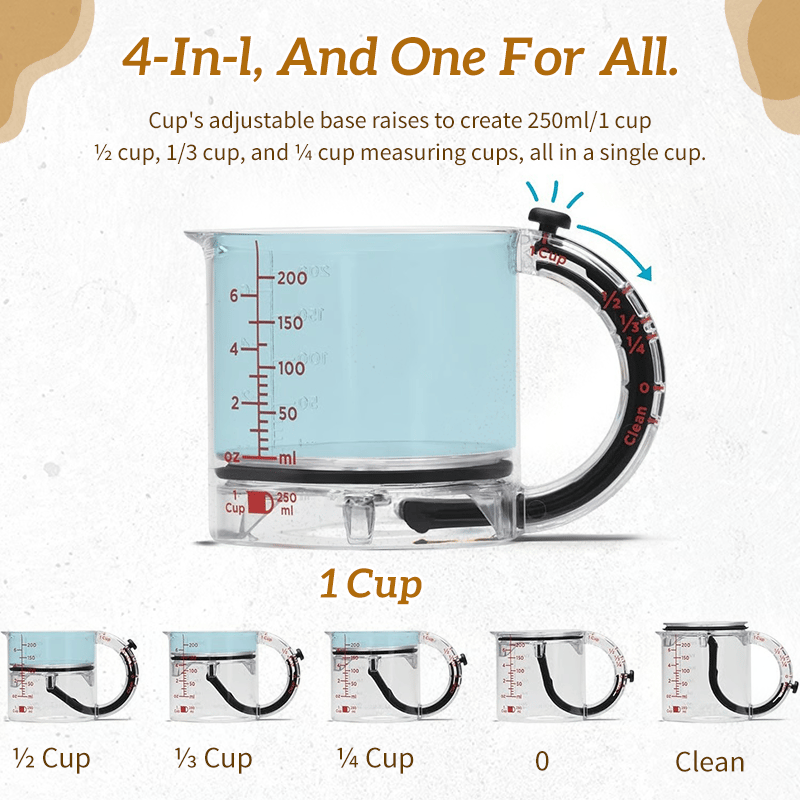 MeasureMate - Adjustable Measuring Cup
