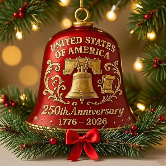 🌟Proudly made in Texas, USA🔔United States 250th Anniversary Bell