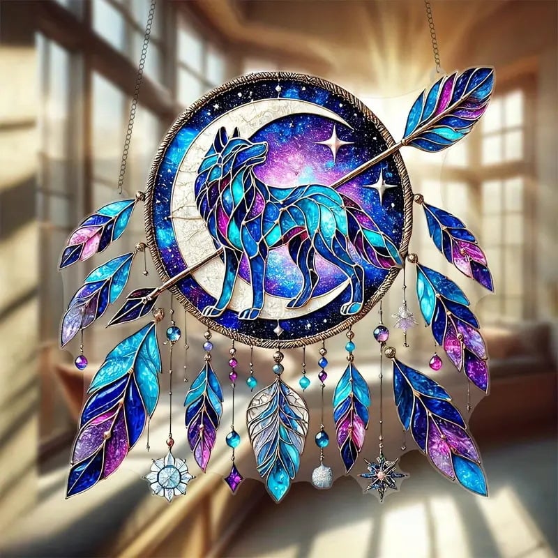 🌅🔥Rising Light Phoenix Suncatcher Ornament